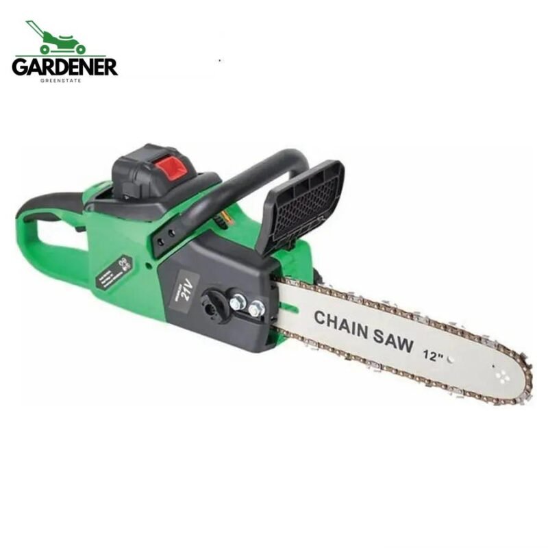 12 Inch Cordless Chainsaw | 18V Brushless Battery Chainsaw with 4Ah Power