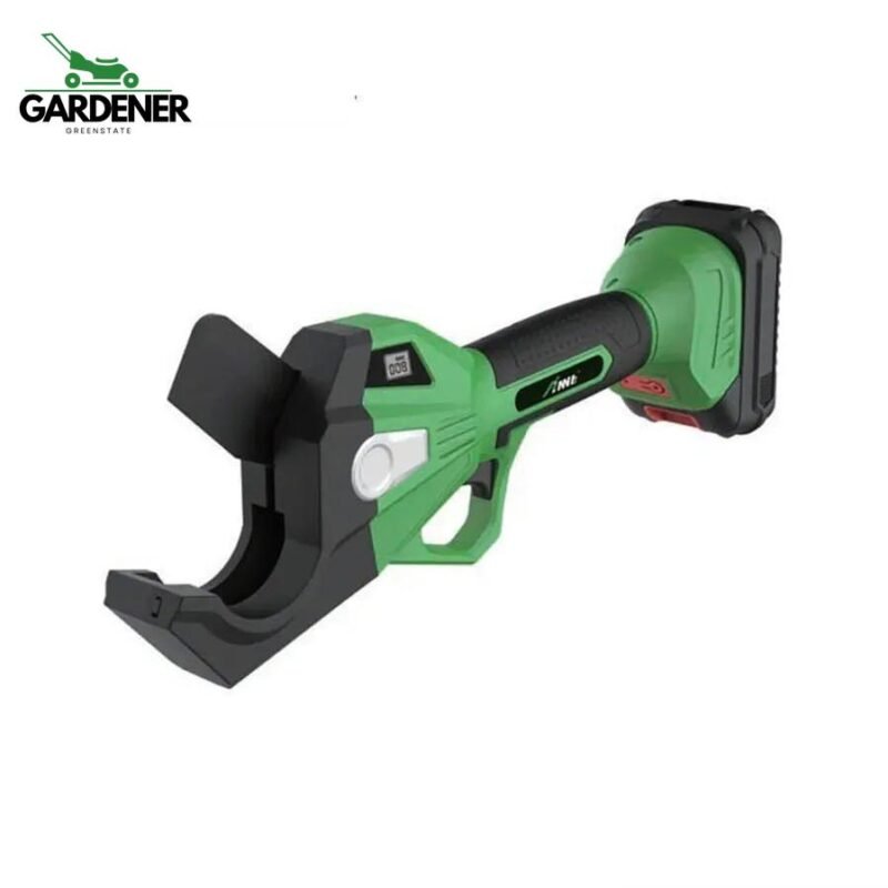 18V cordless pipe cutter FBEPS-501801 with Teflon-coated blade and battery pack