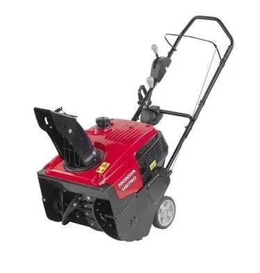 Honda HS750 EA Gas Powered Single Stage Snow Thrower For Home Driveways And Sidewalks