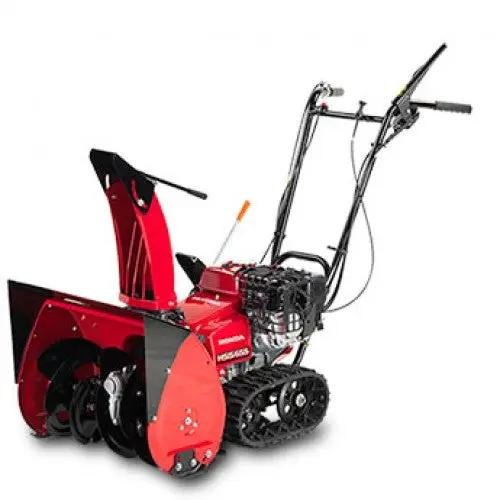 Honda HSS655ET Two Stage Snow Blower From Honda 6 Series With Gearbox And Optional Tracks