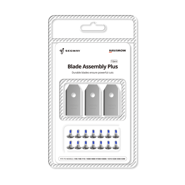 Segway Navimow Blade Assembly Plus 12-Piece Dual-Edge Carbon Steel Set For All Navimow Models
